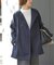 ［26SS新作 / 洗濯機洗い可］ノーカラートレンチコート