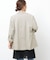 ［26SS新作 / 防シワ］メランジドビーダブルジャケット