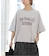 ［26SS新作］カットオフワイドロゴTee