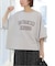 ［26SS新作］カットオフワイドロゴTee