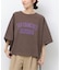 ［26SS新作］カットオフワイドロゴTee