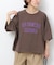 ［26SS新作］カットオフワイドロゴTee