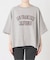 ［26SS新作］カットオフワイドロゴTee