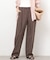 ［26SS新作］リネンミックスリラックスカーブパンツ