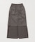 ［26SS新作 / 防シワ］メランジドビーIラインスカート