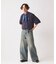 スモーキーデニム 11oz ワイド エンジニアド パンツ