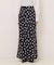 ランダムドットロングスカート