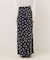 ランダムドットロングスカート