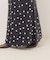 ランダムドットロングスカート