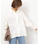 ［26SS新作］カットワークエンブロイダリーシャツ