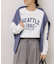 ラグランスリーブカレッジロングスリーブTEE