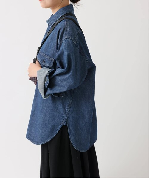 追加5》9oz デニムワークシャツ｜ジャーナルスタンダード レリュームの