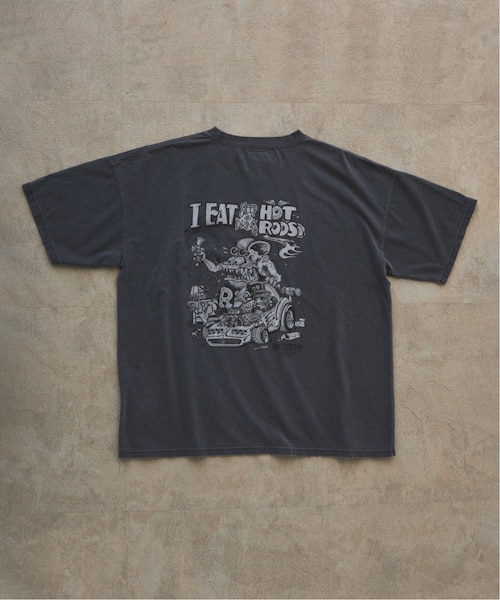 REMI RELIEF 別注 ”RAT FINK” ヴィンテージ加工 ワイドTシャツ