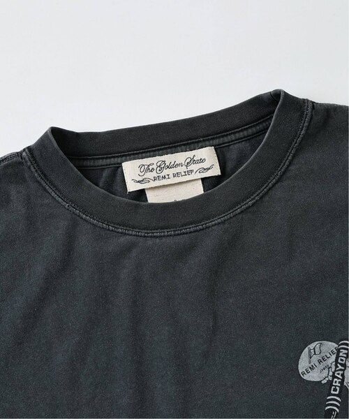 REMI RELIEF 別注 ”RAT FINK” ヴィンテージ加工 ワイドTシャツ