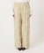 【LUSANA/ルサナ】CICI PANTS：パンツ