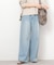 ストリングワイドデニム