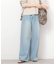 ストリングワイドデニム