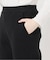 リブジャージーフレアパンツ