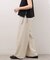 アセテートスラブストレッチベイカーパンツ