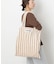 【BONGUSTA/ボングスタ】NARAM STRIPED トートバッグ