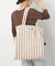 【BONGUSTA/ボングスタ】NARAM STRIPED トートバッグ