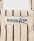 【BONGUSTA/ボングスタ】NARAM STRIPED トートバッグ
