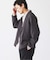 メランジ ドライダブルブレスト ジャケット