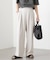 イージードレープワイドパンツ