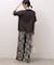 別注【Champion/チャンピオン】16s/1 Jersey TEE Bleach Wash：Tシャツ