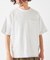 ミニ裏毛 コントラストカラー カットオフTシャツ