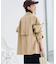《追加2 / 手洗い可》ハーフトレンチコート
