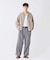 European Flax / ヨーロピアンフラックス 製品染め オープンカラーシャツ