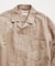 European Flax / ヨーロピアンフラックス 製品染め オープンカラーシャツ