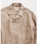 European Flax / ヨーロピアンフラックス 製品染め オープンカラーシャツ