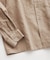 European Flax / ヨーロピアンフラックス 製品染め オープンカラーシャツ
