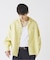 European Flax / ヨーロピアンフラックス 製品染め オープンカラーシャツ