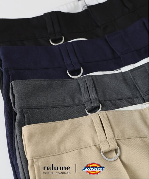Dickies relume別注 ピンタック ワイドスラックス JOURNAL STANDARD relume｜Dickies / ディッキーズ 別注 ピンタック