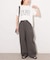 ポプリンストレートパンツ