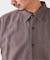 リネンブレンド メランジドビー シャツ