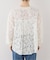 フラワーエンブロイダリーブラウス