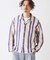 INDIA COTTON ”ウェービー” クロシェシャツ