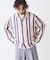 INDIA COTTON ”ウェービー” クロシェシャツ