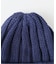 コットンブレンド ハーフリブ ニットキャップ