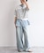 【Paes/ペイズ】Square Panel Sandal