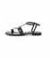 【Paes/ペイズ】Square Panel Sandal