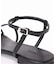 【Paes/ペイズ】Square Panel Sandal