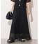 《WEB限定追加》【TORRAZZO DONNA/トラッゾドンナ】ジオメトリックレーススカート