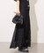《WEB限定追加》【TORRAZZO DONNA/トラッゾドンナ】ジオメトリックレーススカート