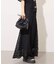 《WEB限定追加》【TORRAZZO DONNA/トラッゾドンナ】ジオメトリックレーススカート