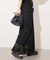《WEB限定追加》【TORRAZZO DONNA/トラッゾドンナ】ジオメトリックレーススカート